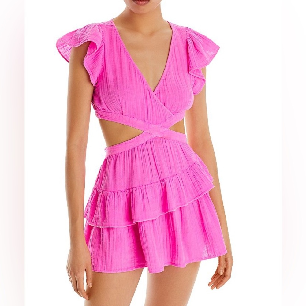 LoveShackFancy Audrina Mini Dress